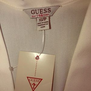 White guess vest
